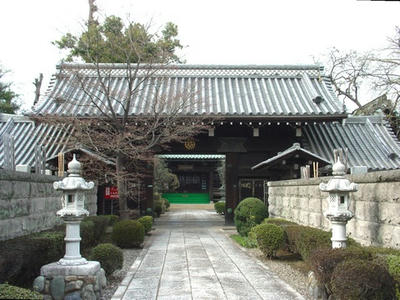 徳島藩屋敷門